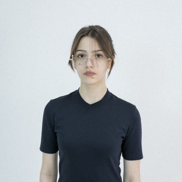 Silk Roman Mercerized Slim‑Fit Women’s Short‑Sleeve Tee